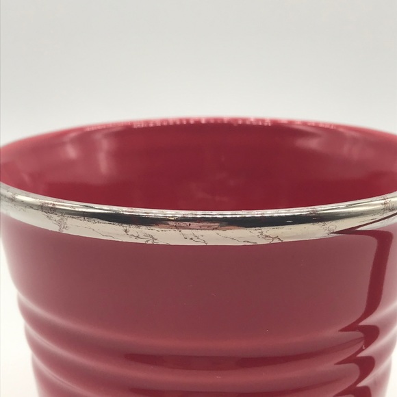 Starbucks Mug 2007 Red with gold rim coffee mug - Picture 3 of 8